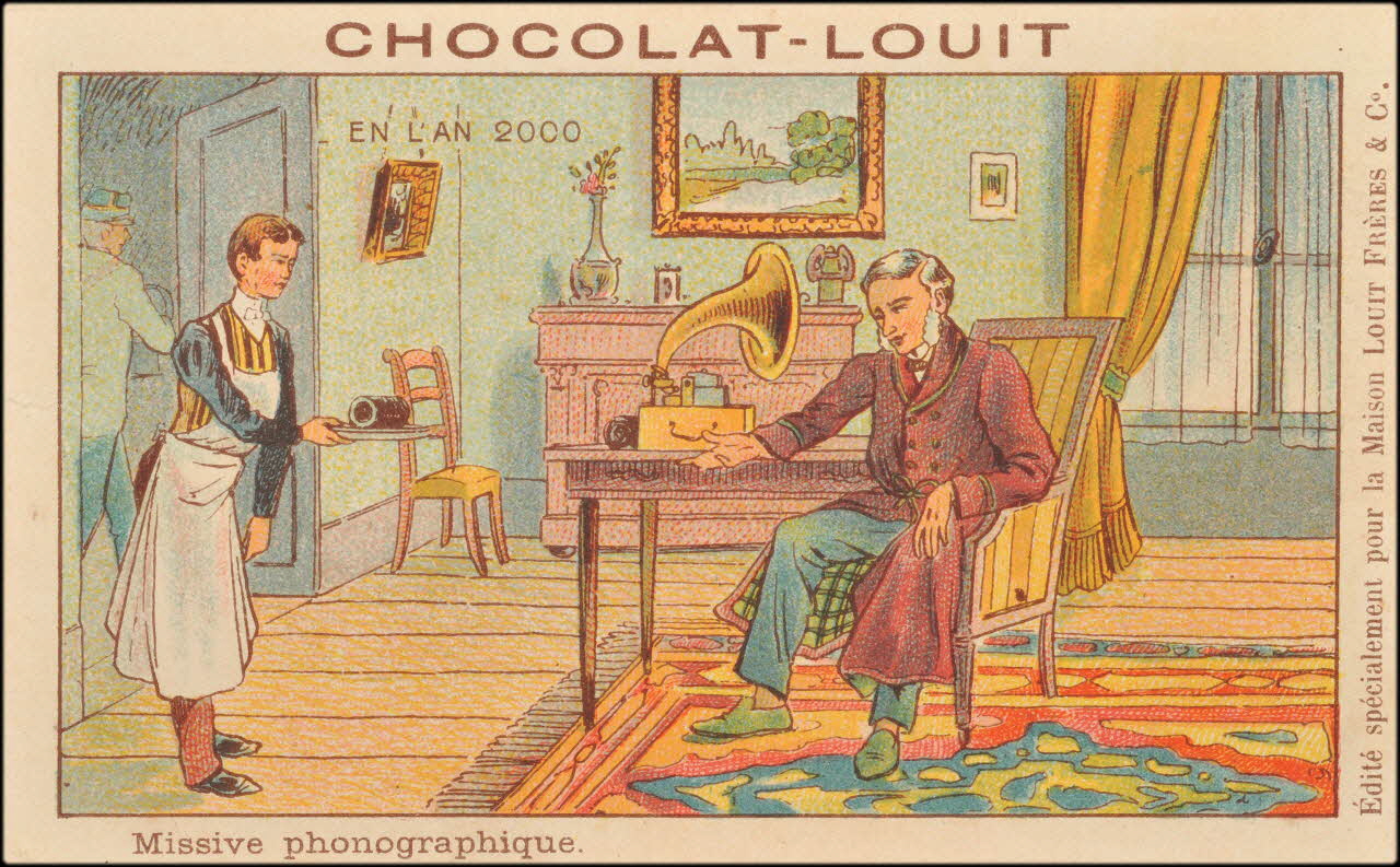 Baster & Vieillemard carte réclame chromo Paris 1895-1905 1995.1.3851.9 Photo