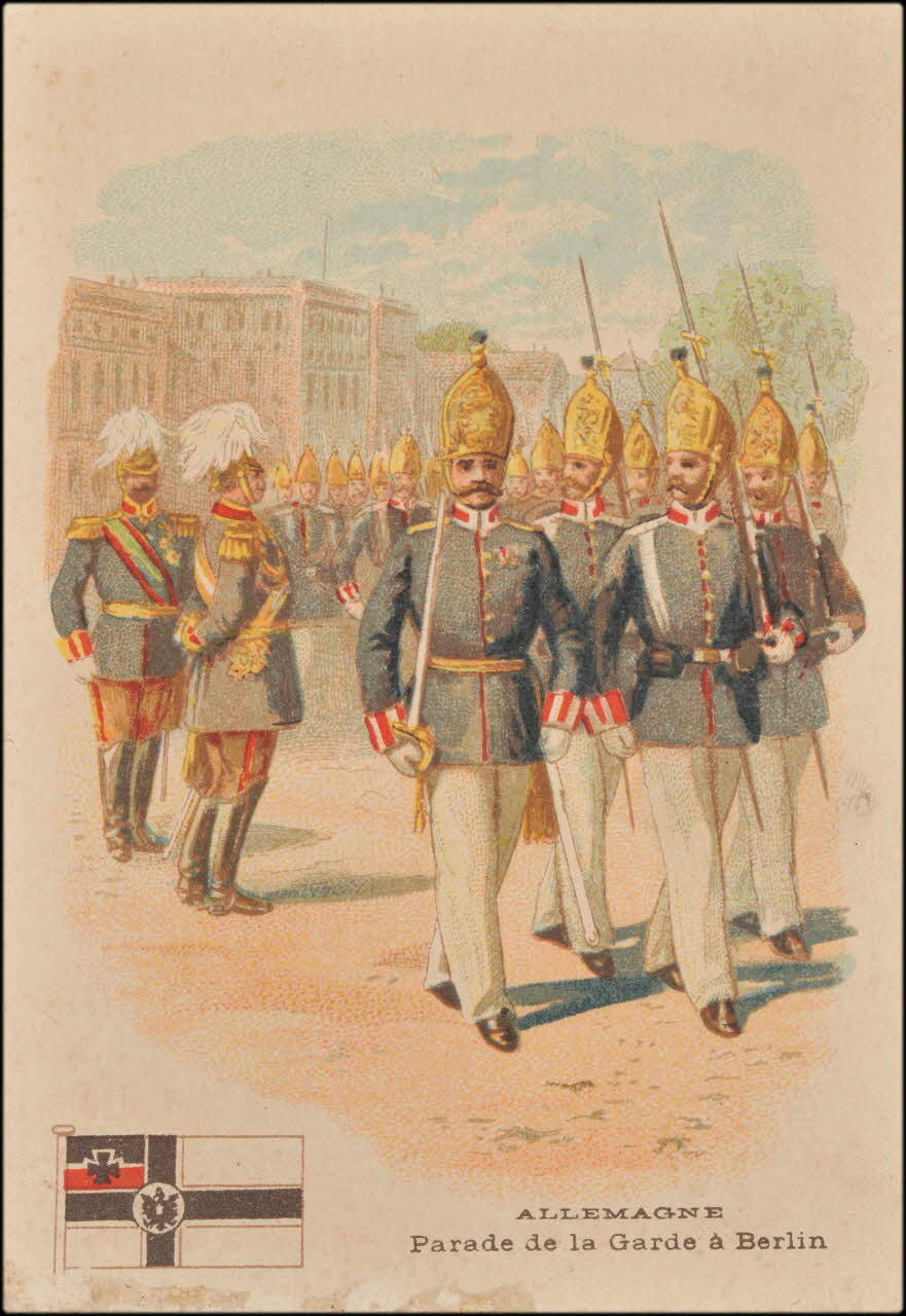 Romanet carte réclame chromo Paris 1877-1907 1995.1.386.1 Photo