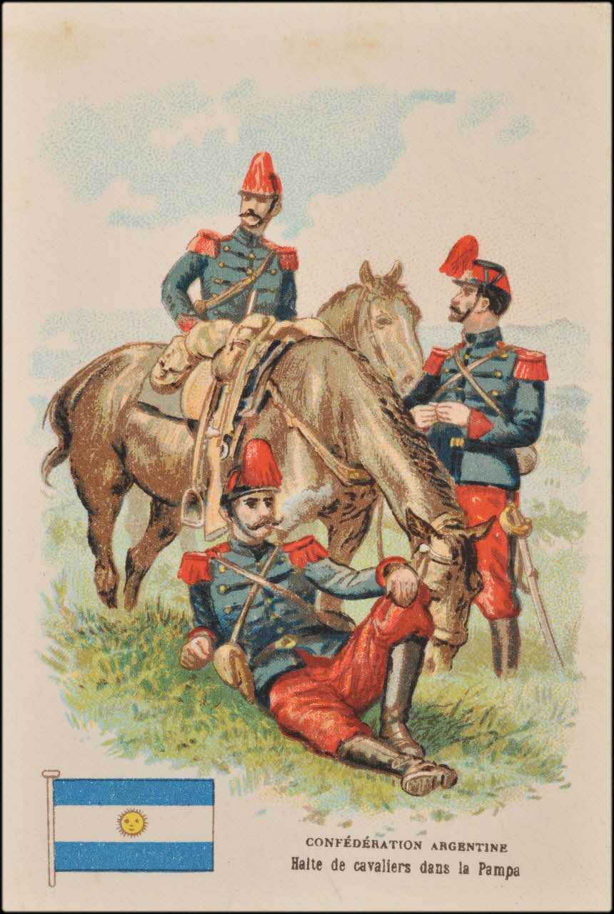 Romanet carte réclame chromo Paris 1877-1907 1995.1.386.3 Photo