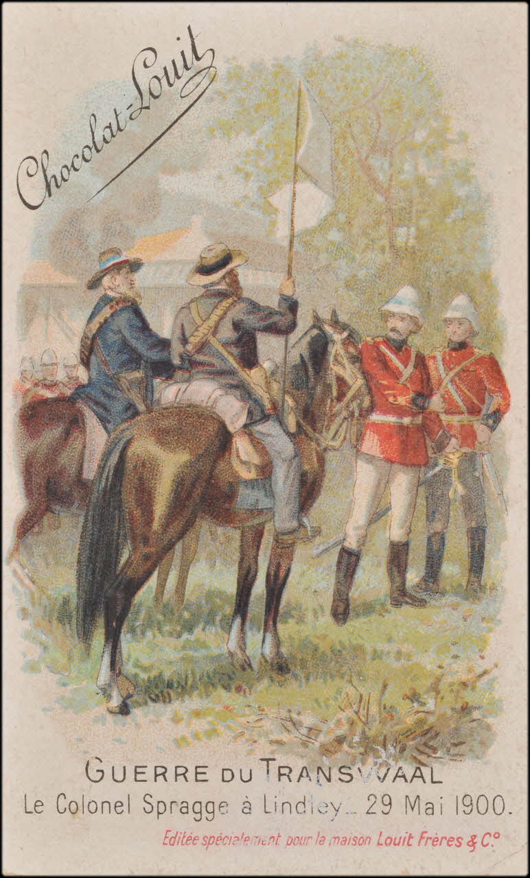 Romanet carte réclame chromo Paris 1900-1907 1995.1.387.17 Photo