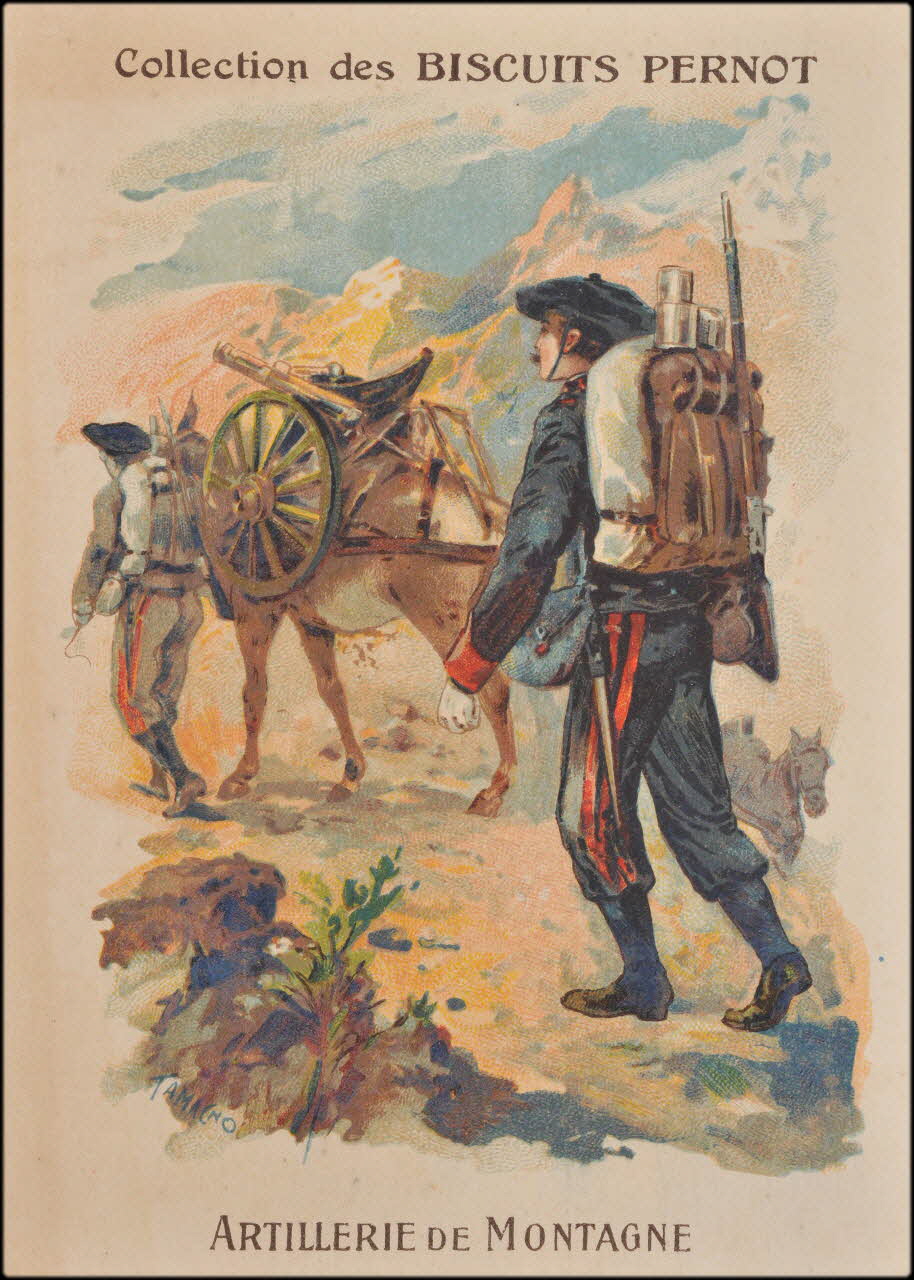 Tamagno ; Romanet carte réclame chromo Paris 1900-1907 1995.1.388.1 Photo