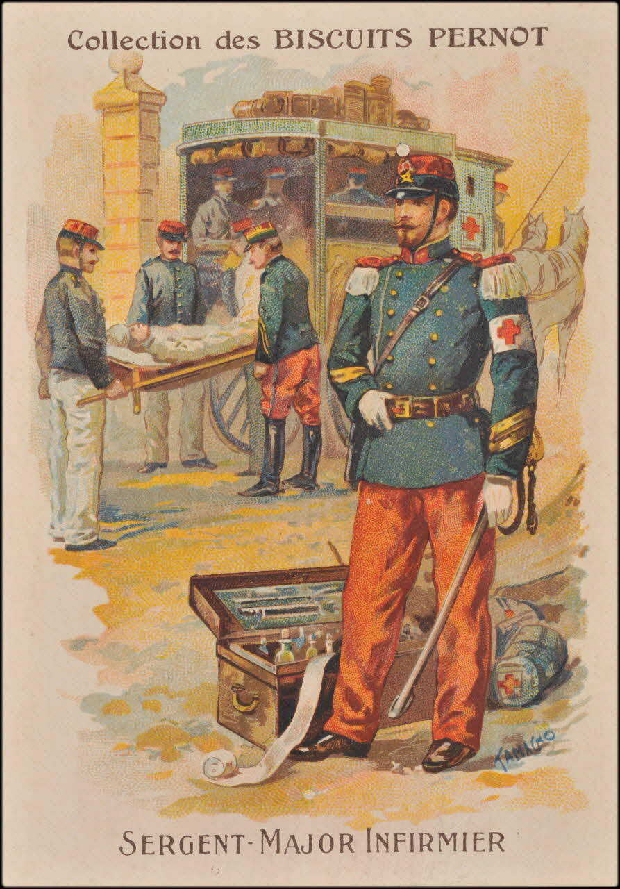 Tamagno ; Romanet carte réclame chromo Paris 1900-1907 1995.1.388.17 Photo