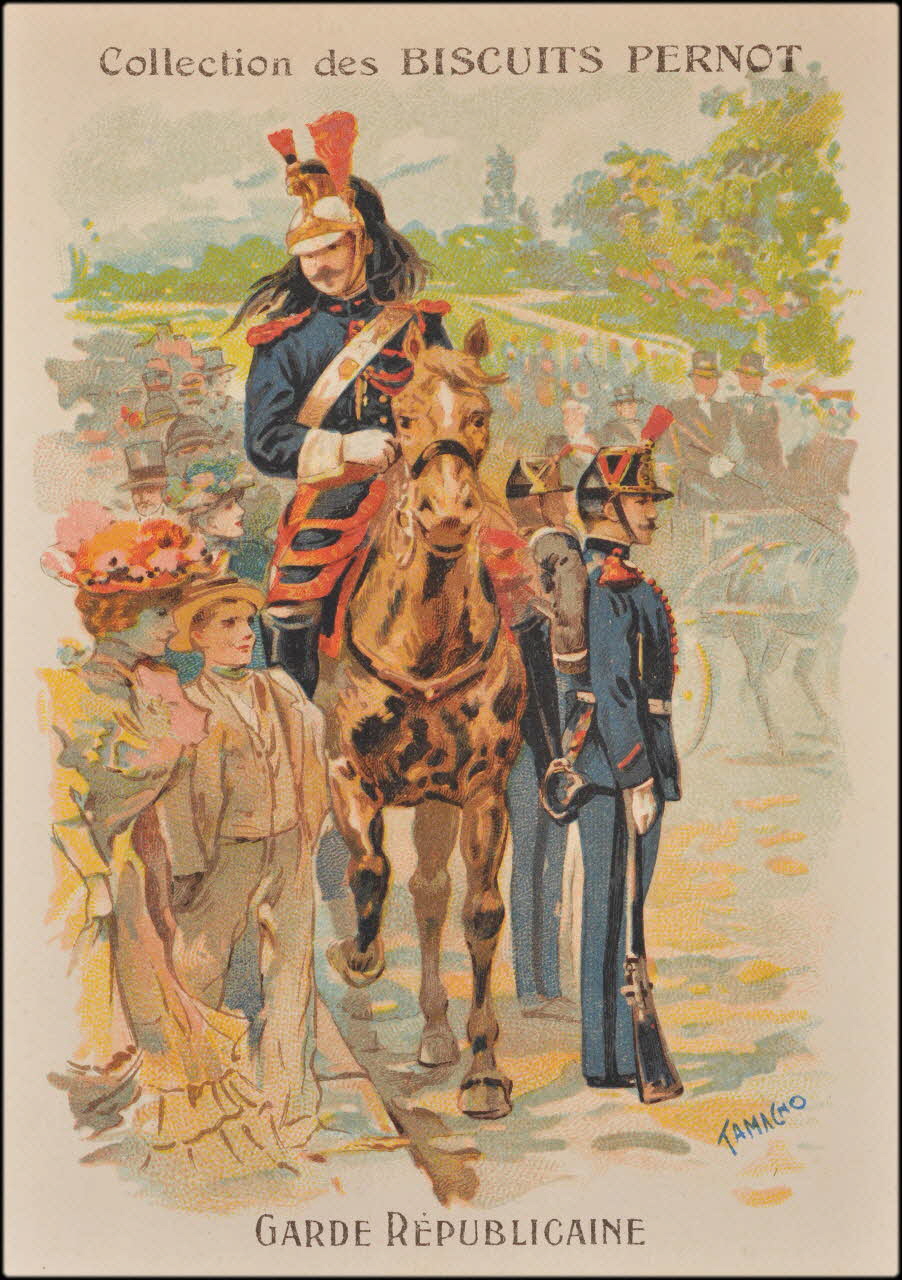 Tamagno ; Romanet carte réclame chromo Paris 1900-1907 1995.1.388.9 Photo