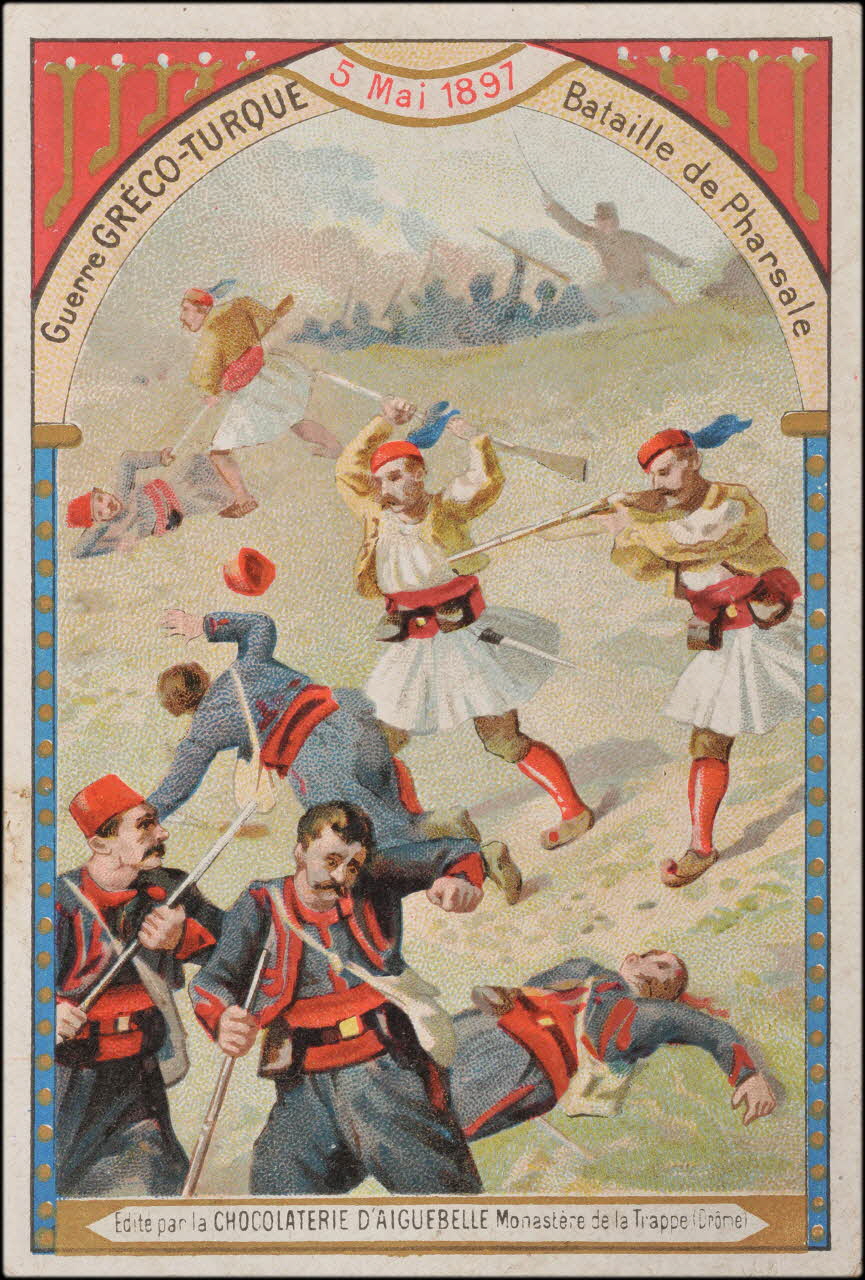 Romanet carte réclame chromo France 1900-1907 1995.1.389.11 Photo