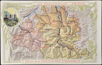 Edition de la Chocolaterie d'Aiguebelle carte réclame chromo 1900 1995.1.3907.10 Photo