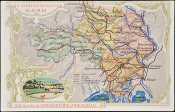 Edition de la Chocolaterie d'Aiguebelle carte réclame chromo 1900 1995.1.3907.31 Photo