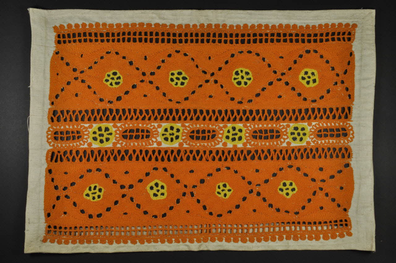 BRODERIE DE MANCHE DMH1962.97.53 Photo Mucem