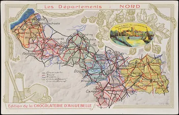 Edition de la Chocolaterie d'Aiguebelle carte réclame chromo 1900 1995.1.3907.59 Photo
