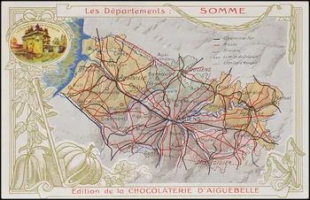 Edition de la Chocolaterie d'Aiguebelle carte réclame chromo 1900 1995.1.3907.77 Photo