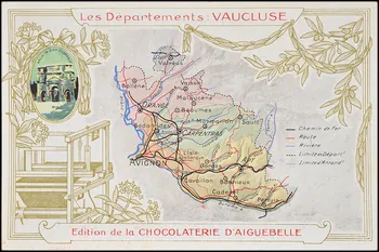 Edition de la Chocolaterie d'Aiguebelle carte réclame chromo 1900 1995.1.3907.81  Photo