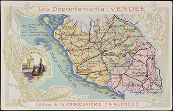 Edition de la Chocolaterie d'Aiguebelle carte réclame chromo 1900 1995.1.3907.82 Photo
