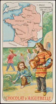 Edition de la Chocolaterie d'Aiguebelle carte réclame chromo 1900 1995.1.3909.1 Photo