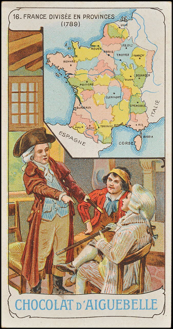 Edition de la Chocolaterie d'Aiguebelle carte réclame chromo 1900 1995.1.3909.16 Photo