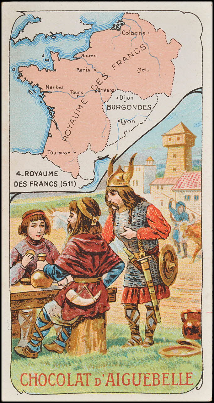 Edition de la Chocolaterie d'Aiguebelle carte réclame chromo 1900 1995.1.3909.4 Photo
