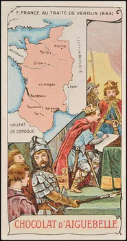 Edition de la Chocolaterie d'Aiguebelle carte réclame chromo 1900 1995.1.3909.7 Photo