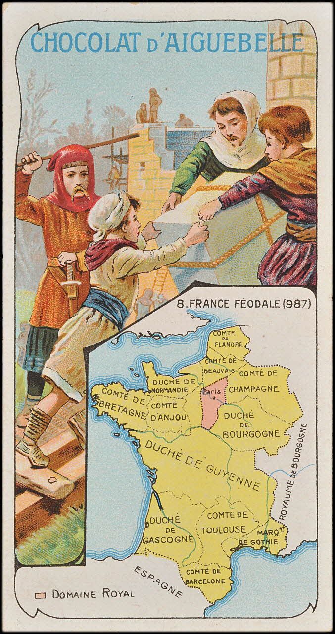 Edition de la Chocolaterie d'Aiguebelle carte réclame chromo 1900 1995.1.3909.8 Photo
