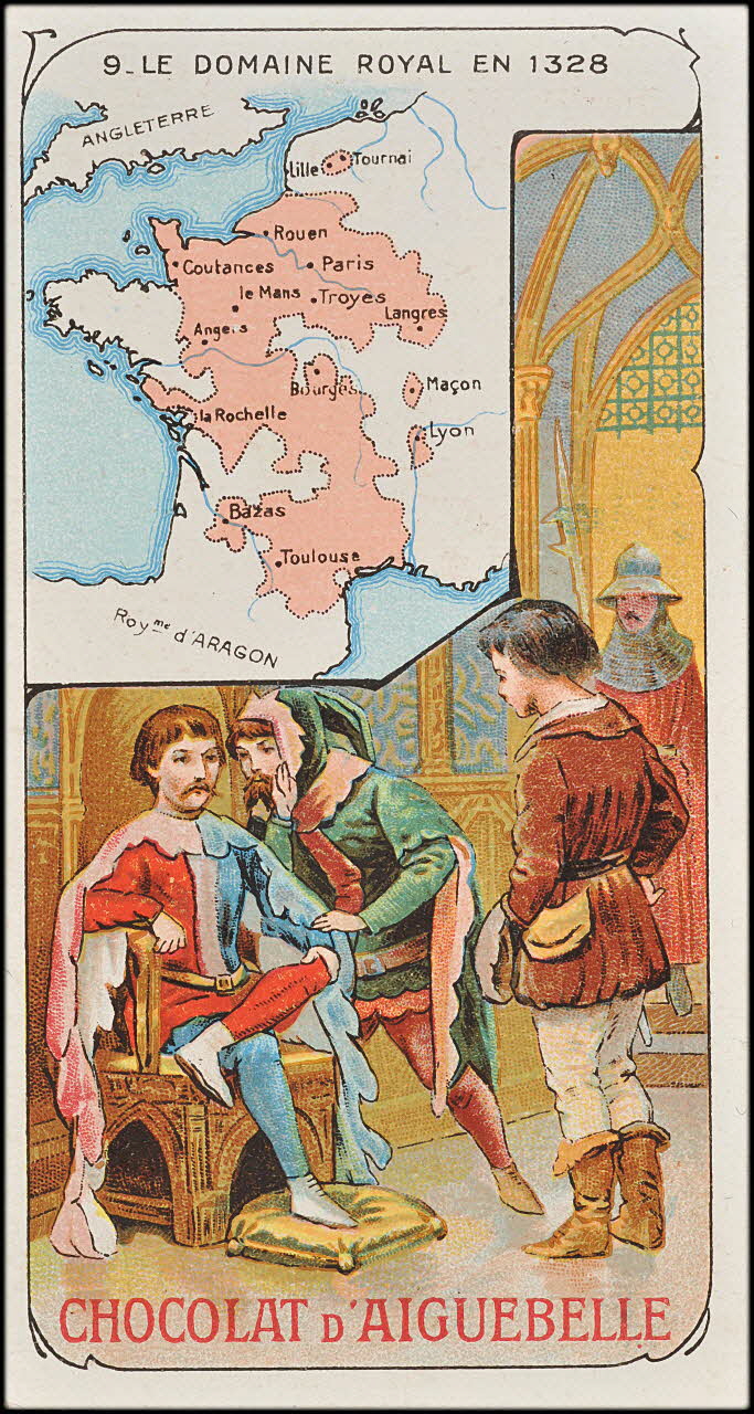 Edition de la Chocolaterie d'Aiguebelle carte réclame chromo 1900 1995.1.3909.9 Photo