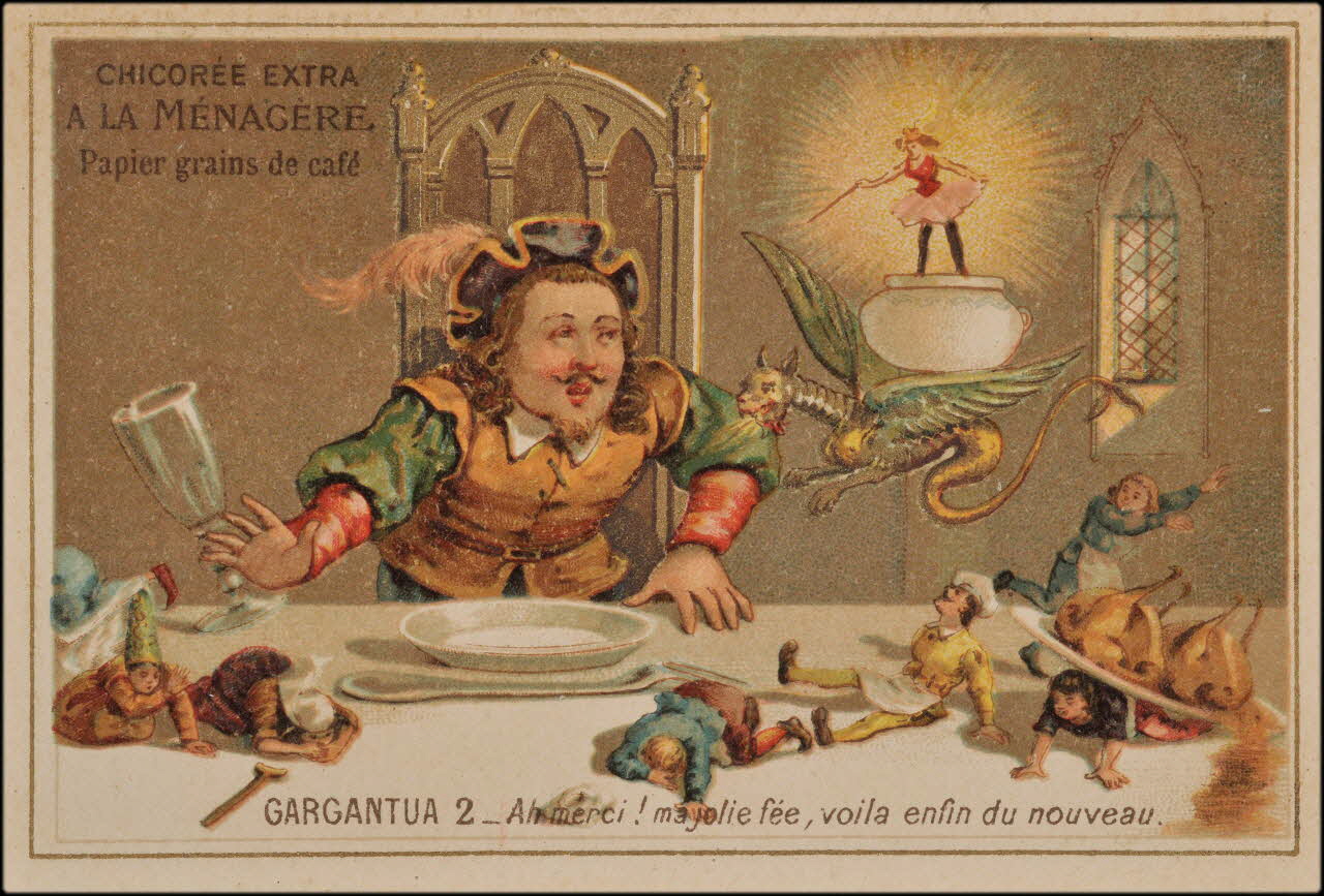 Romanet carte réclame chromo Paris 1900 1995.1.3922.2 Photo