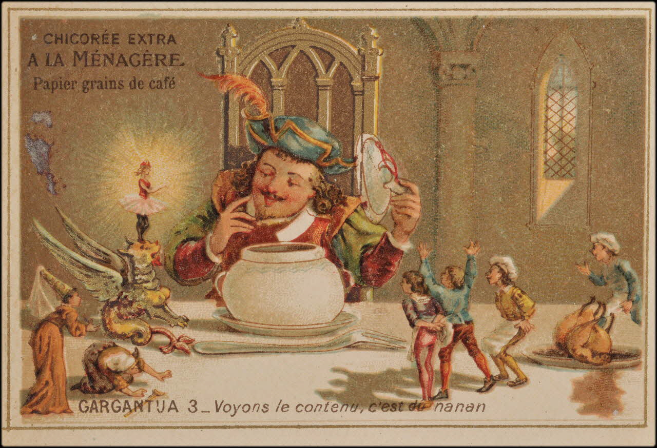 Romanet carte réclame chromo Paris 1900 1995.1.3922.3 Photo