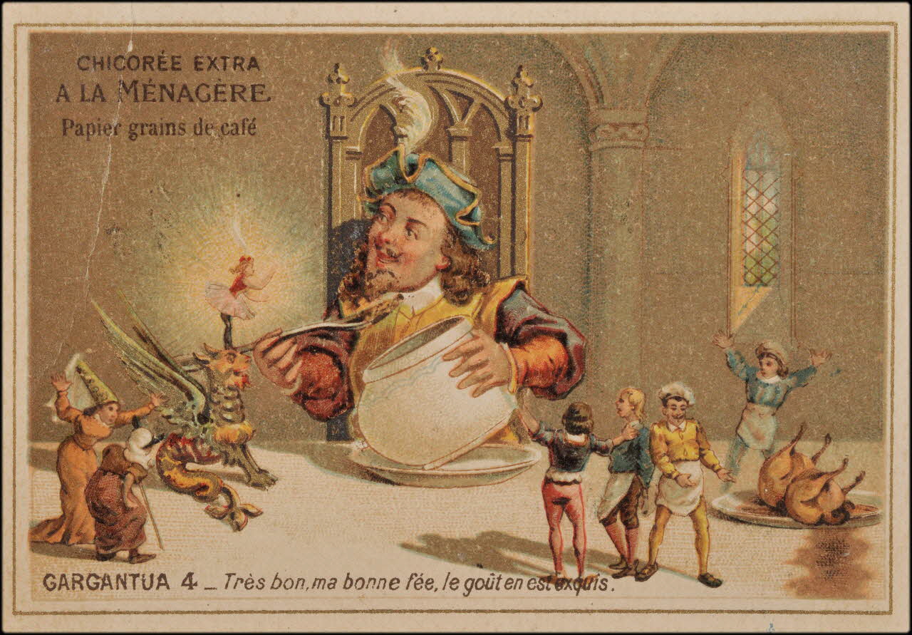 Romanet carte réclame chromo Paris 1900 1995.1.3922.4 Photo