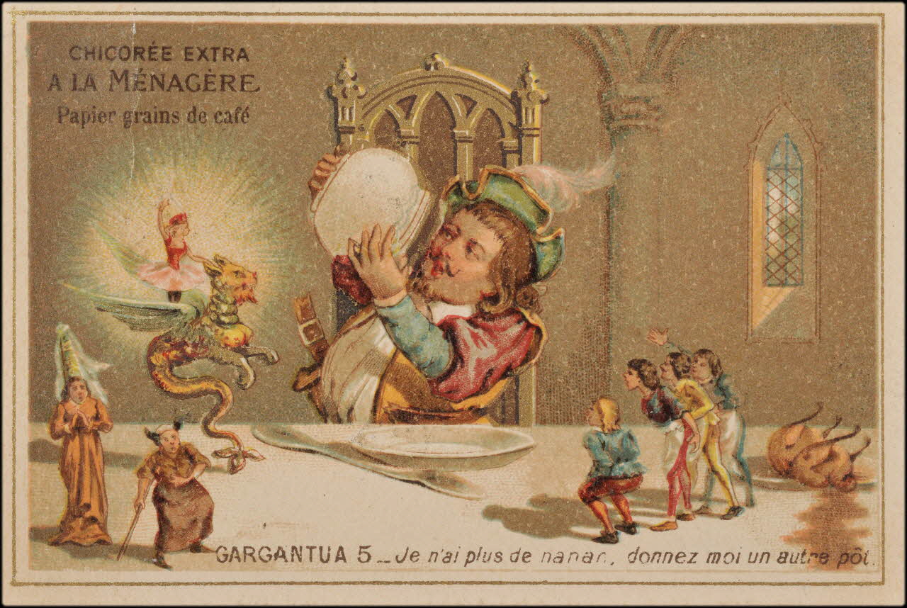 Romanet carte réclame chromo Paris 1900 1995.1.3922.5 Photo