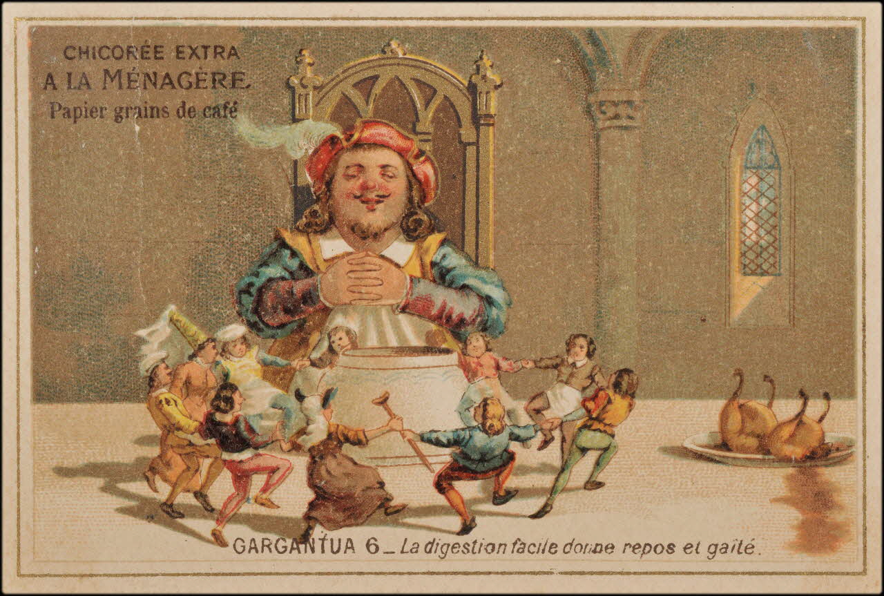 Romanet carte réclame chromo Paris 1900 1995.1.3922.6 Photo