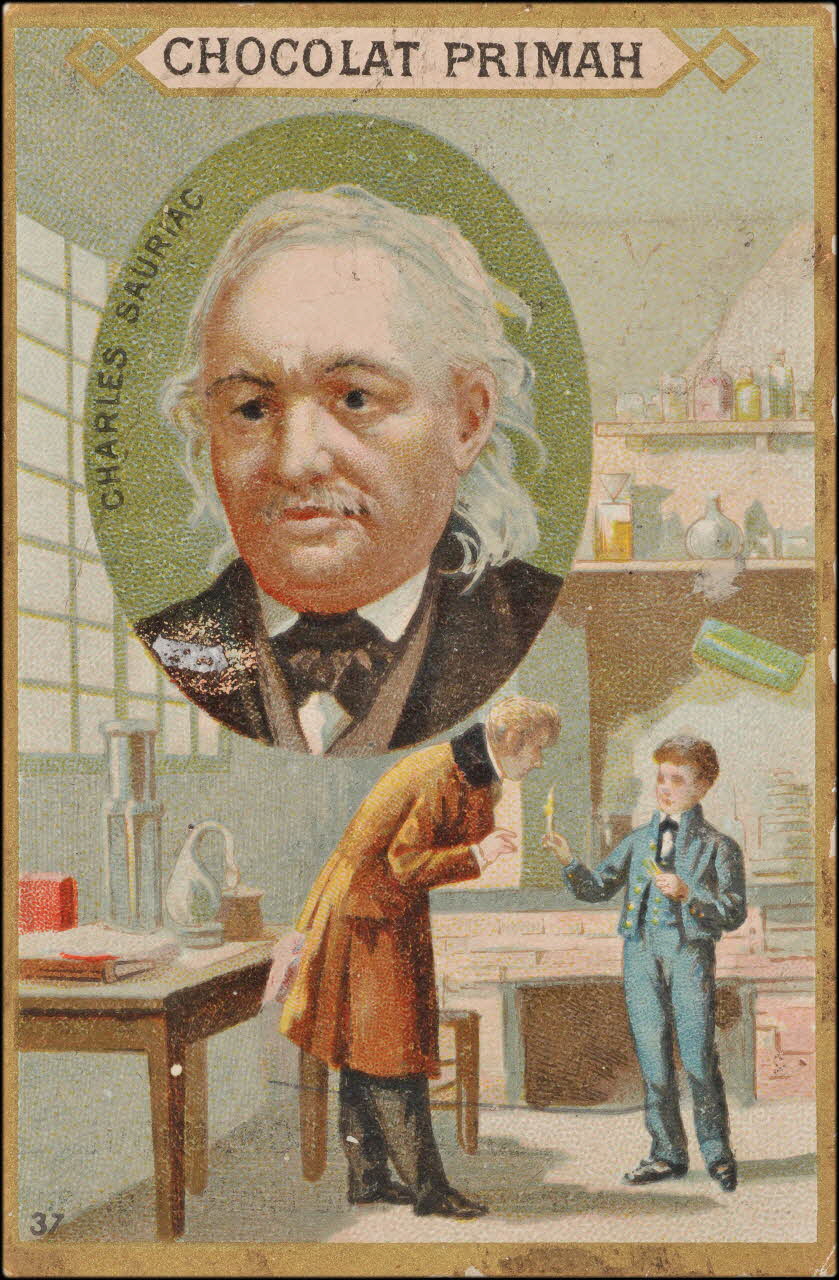 Romanet carte réclame chromo Paris 1877-1907 1995.1.393.43 Photo