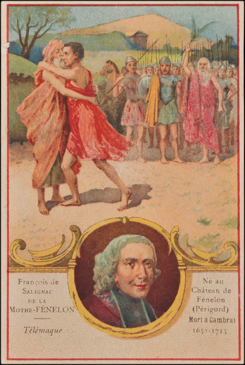 Romanet carte réclame chromo Paris 1877-1907 1995.1.395.3 Photo