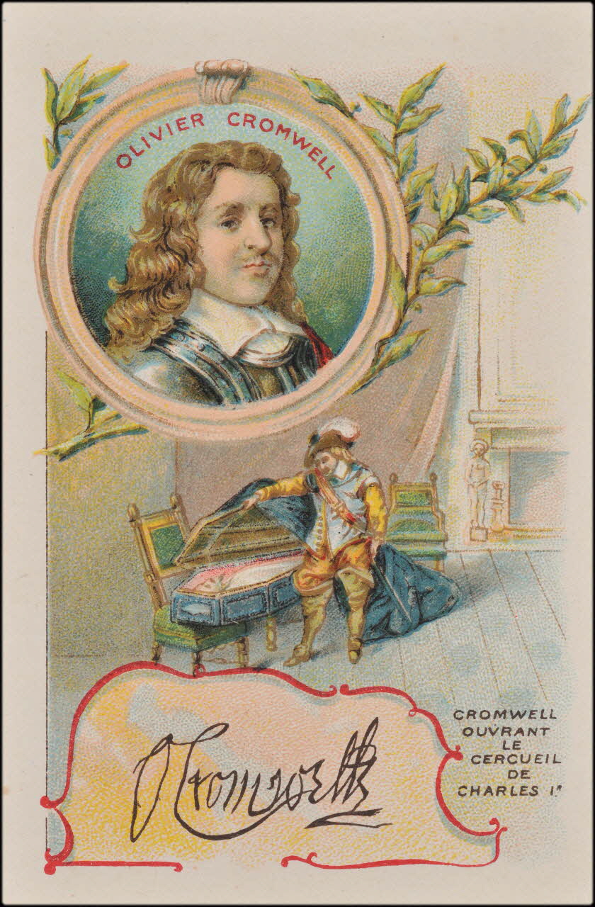 Delaroche paul ; Romanet carte réclame chromo Paris 1849 1995.1.397.5 Photo