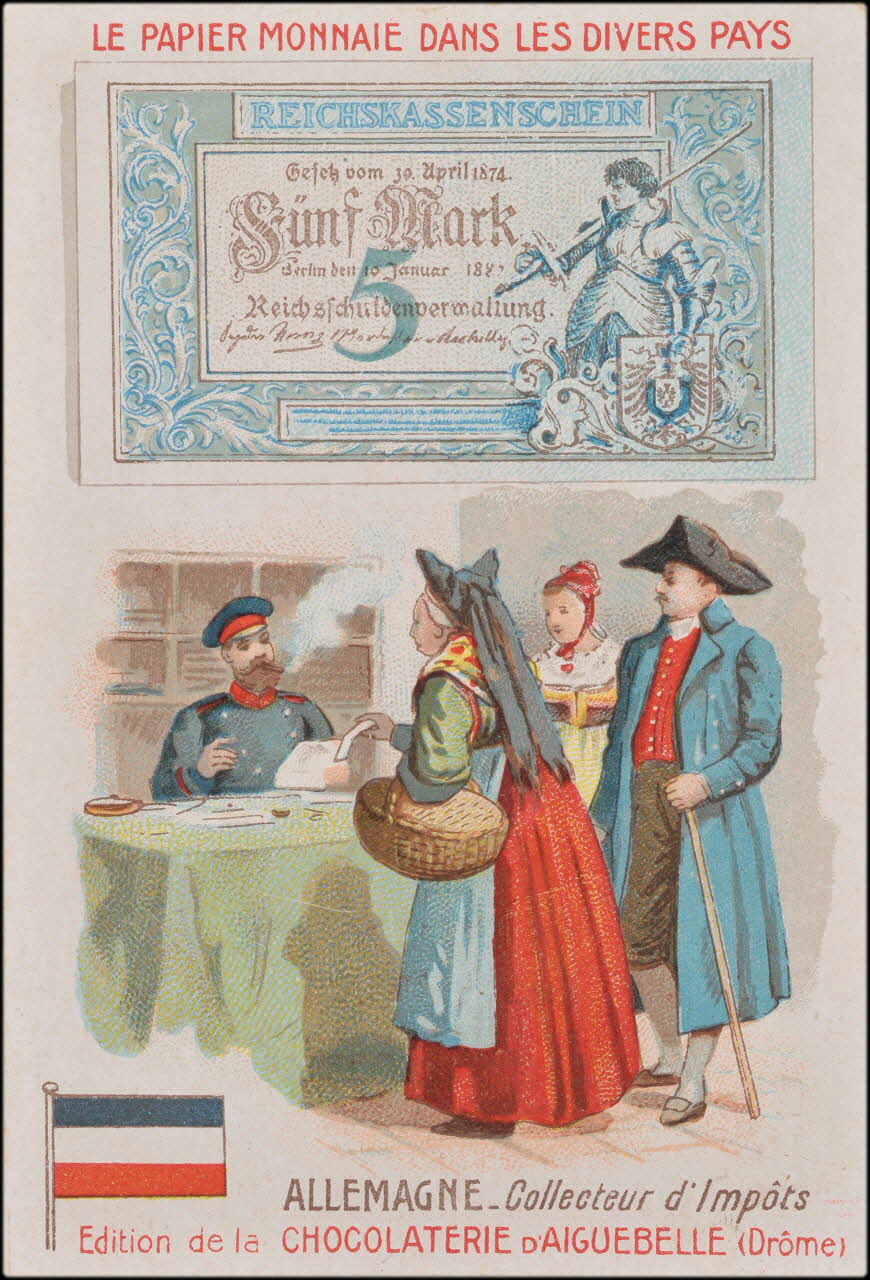 Romanet carte réclame chromo Paris 1900-1907 1995.1.398.1 Photo