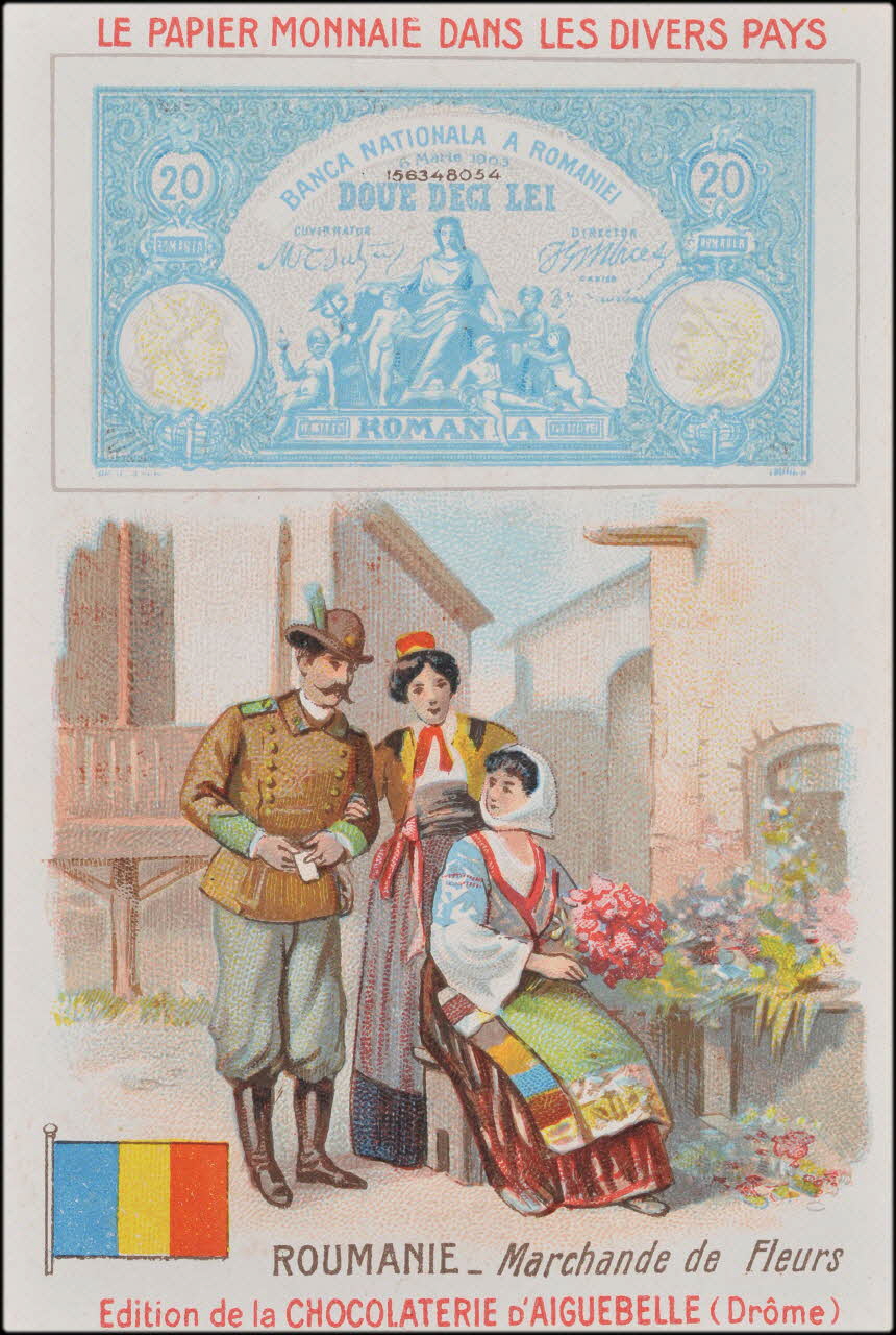 Romanet carte réclame chromo Paris 1900-1907 1995.1.398.14 Photo