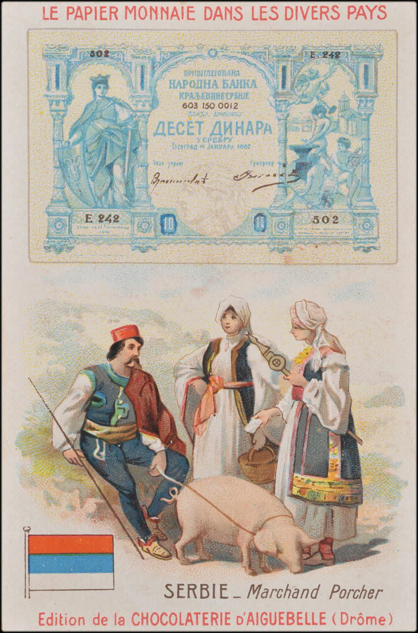 Romanet carte réclame chromo Paris 1900-1907 1995.1.398.16 Photo