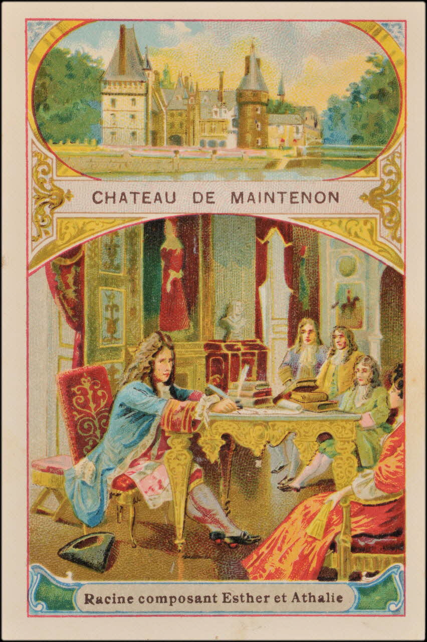 Romanet carte réclame chromo Paris 1877-1907 1995.1.400.14 Photo