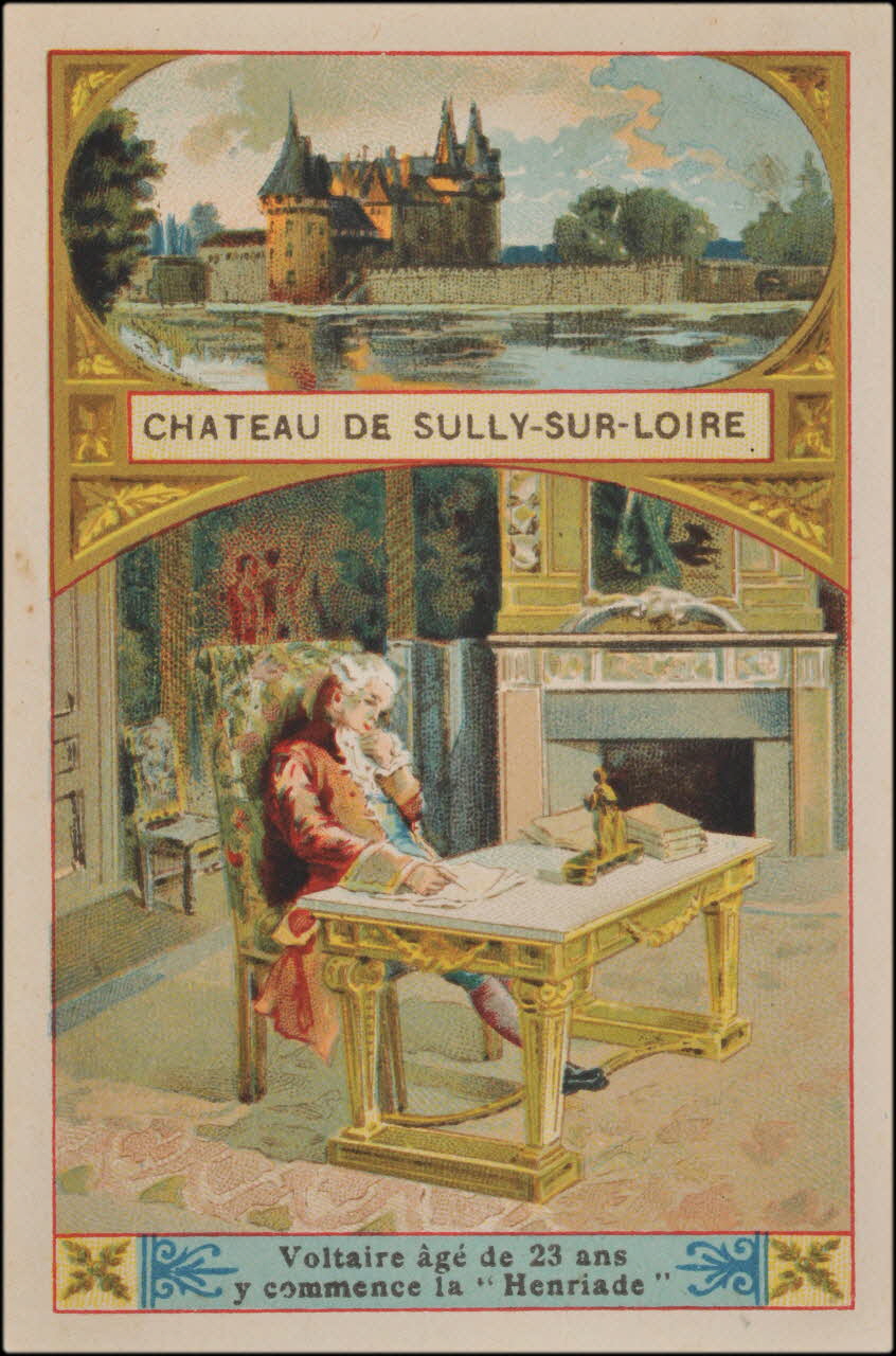 Romanet carte réclame chromo Paris 1877-1907 1995.1.400.19 Photo