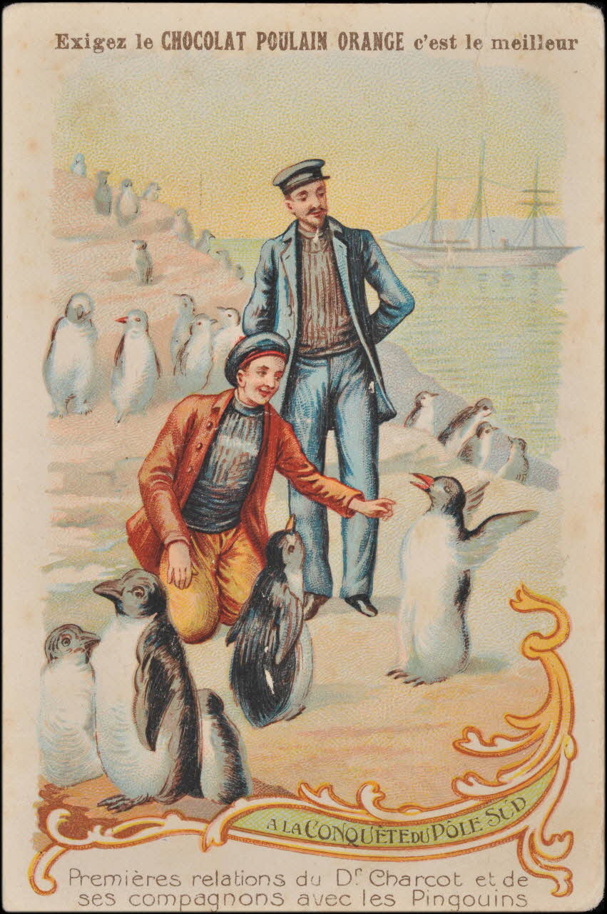 Romanet carte réclame chromo Paris 1900-1907 1995.1.402.3 Photo