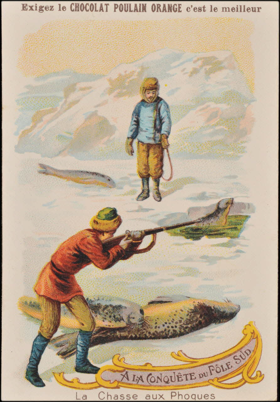 Romanet carte réclame chromo Paris 1900-1907 1995.1.402.9 Photo