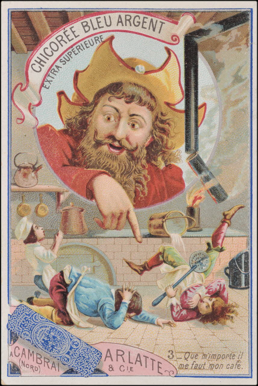 Romanet carte réclame chromo Paris 1877-1907 1995.1.404.3 Photo