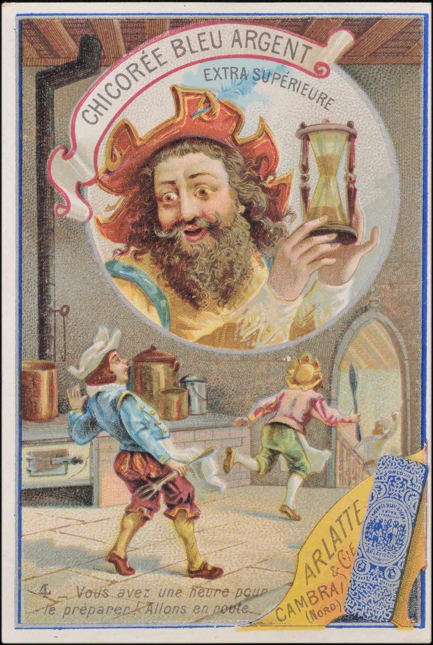 Romanet carte réclame chromo Paris 1877-1907 1995.1.404.4 Photo