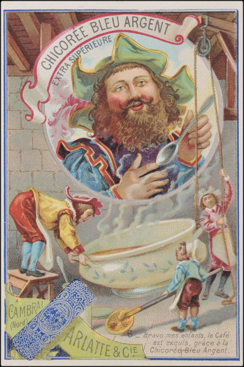 Romanet carte réclame chromo Paris 1877-1907 1995.1.404.6 Photo