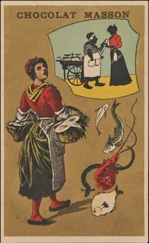Romanet carte réclame chromo Paris 1877-1907 1995.1.409.12 Photo