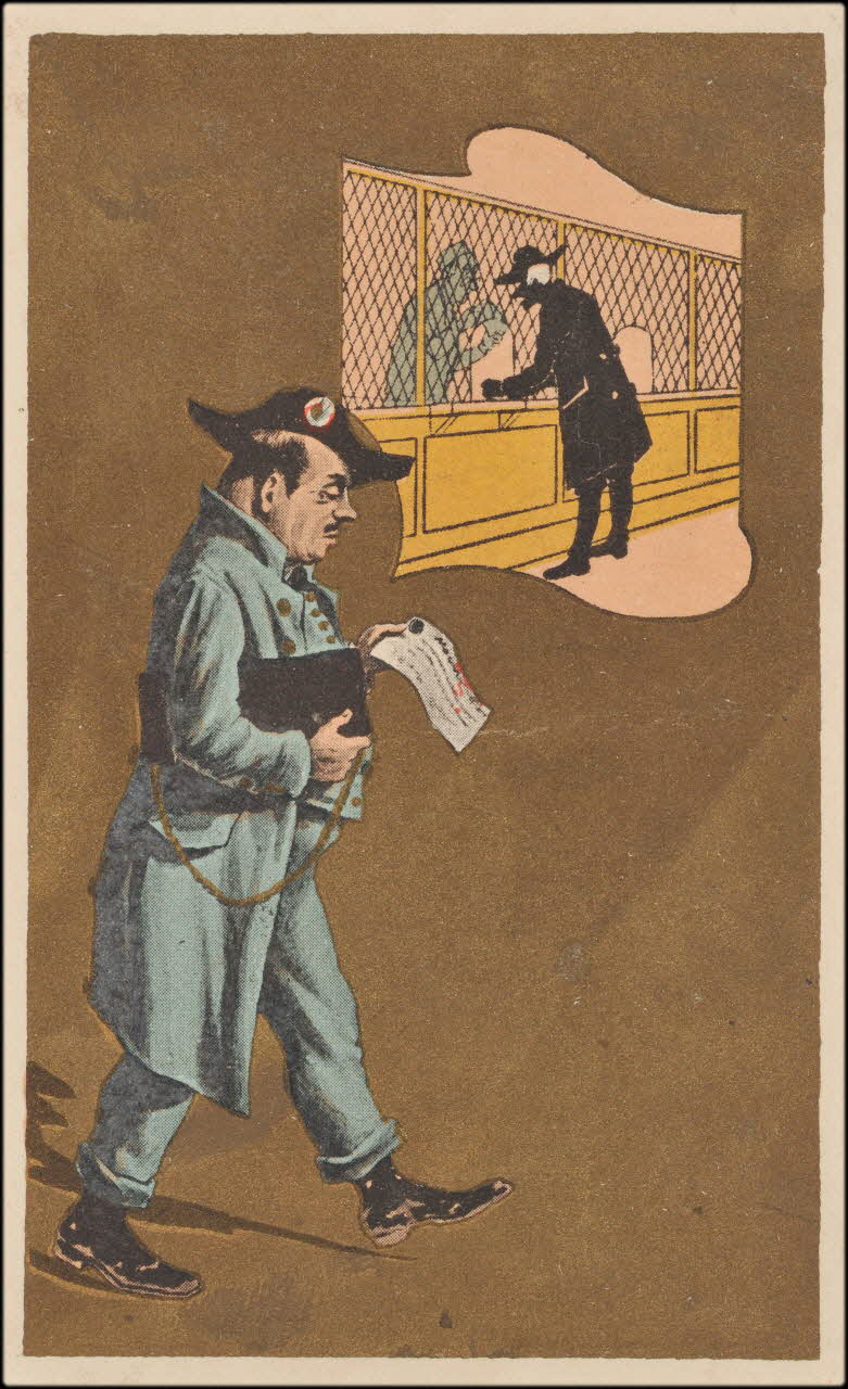 Romanet carte réclame chromo Paris 1877-1907 1995.1.409.2 Photo