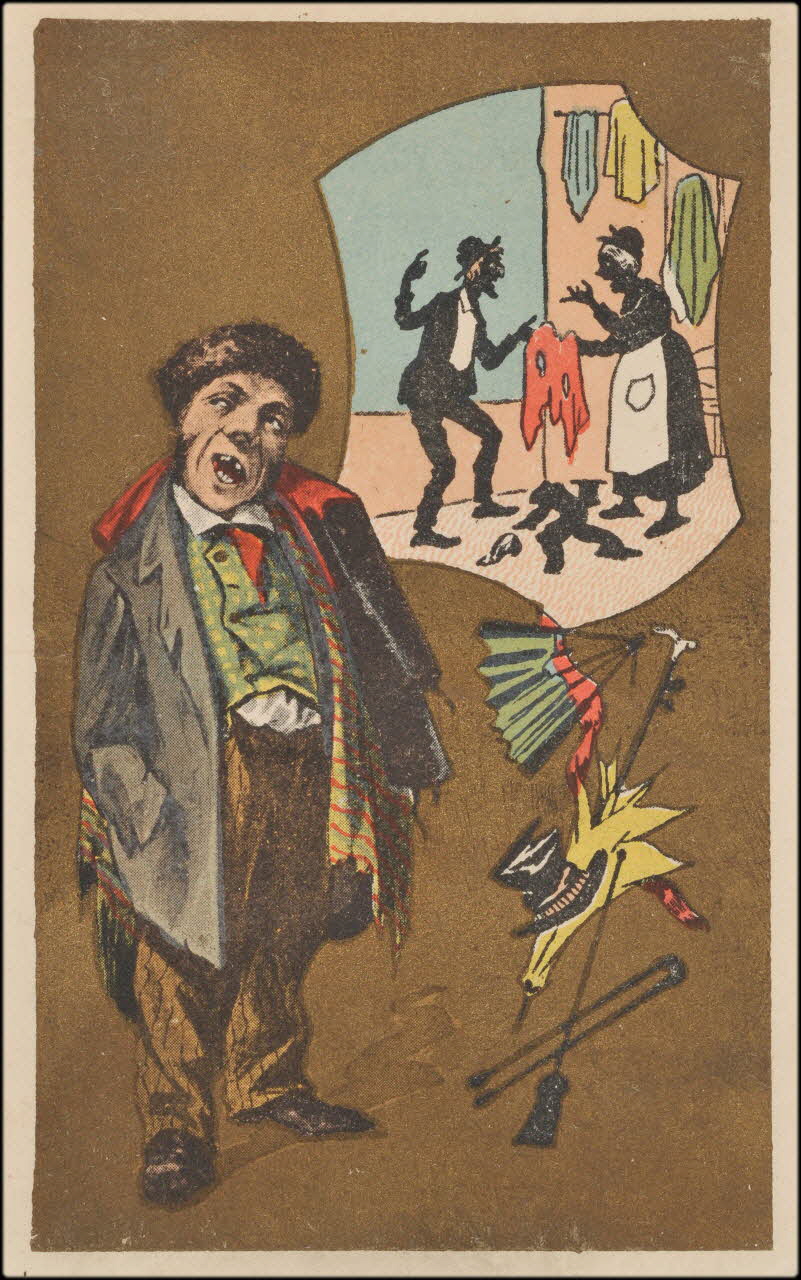 Romanet carte réclame chromo Paris 1877-1907 1995.1.409.9 Photo