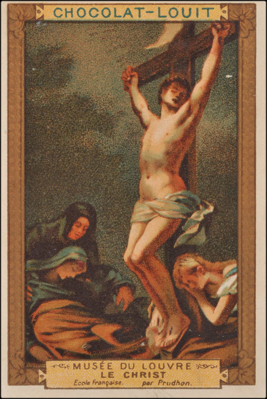 Pierre-Paul Prud'hon ; Romanet carte réclame chromo Paris 1877-1907 1995.1.413.10 Photo