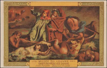 Romanet carte réclame chromo Paris 1877-1907 1995.1.413.17 Photo