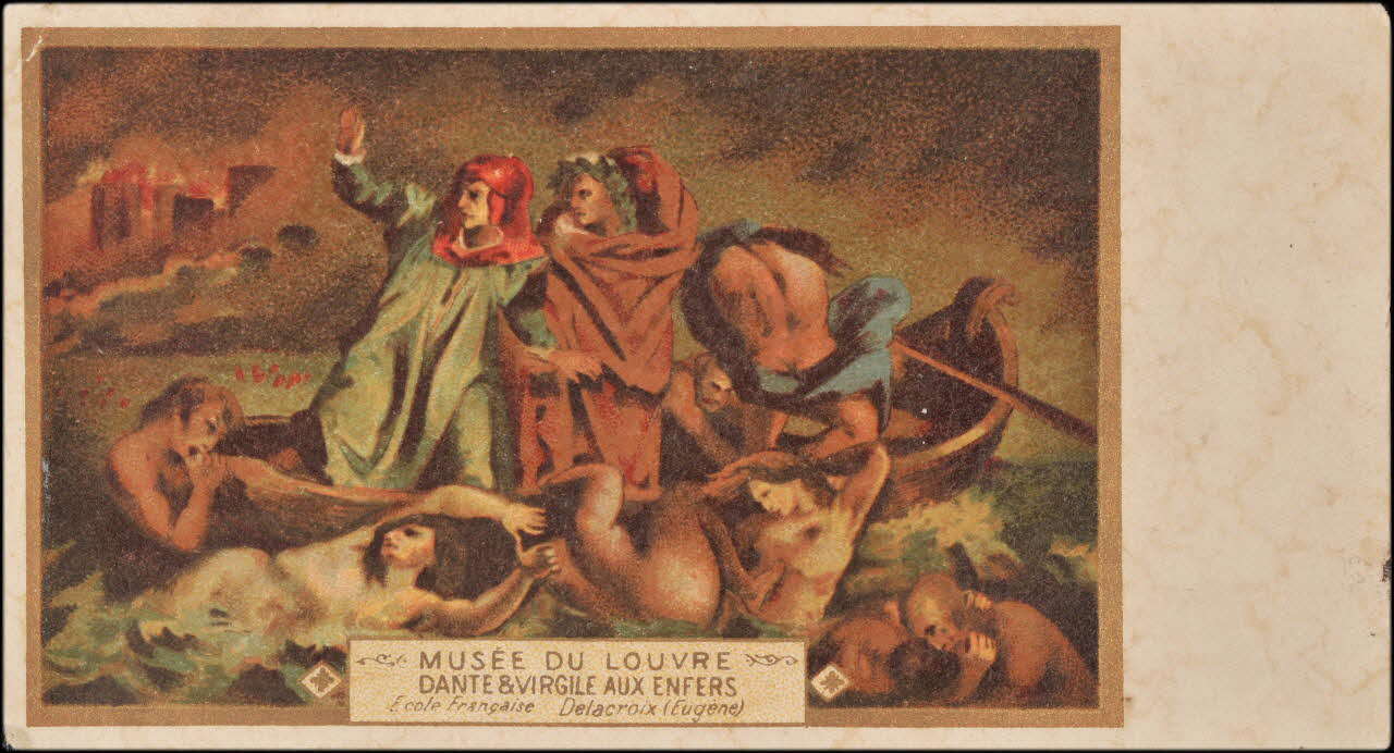 Romanet carte réclame chromo Paris 1877-1907 1995.1.413.18 Photo