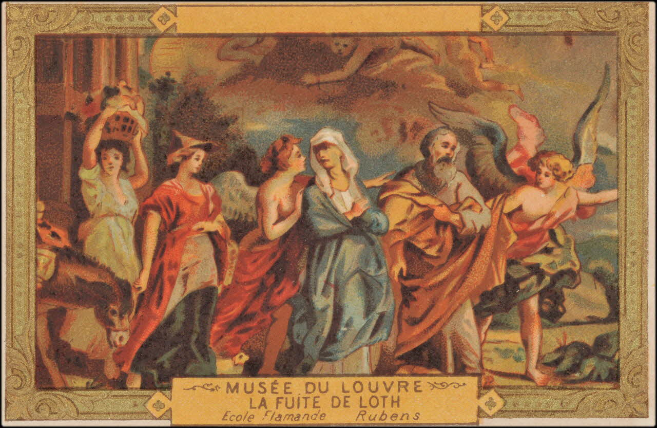 Pierre Paul Rubens ; Romanet carte réclame chromo Paris 1877-1907 1995.1.413.27 Photo