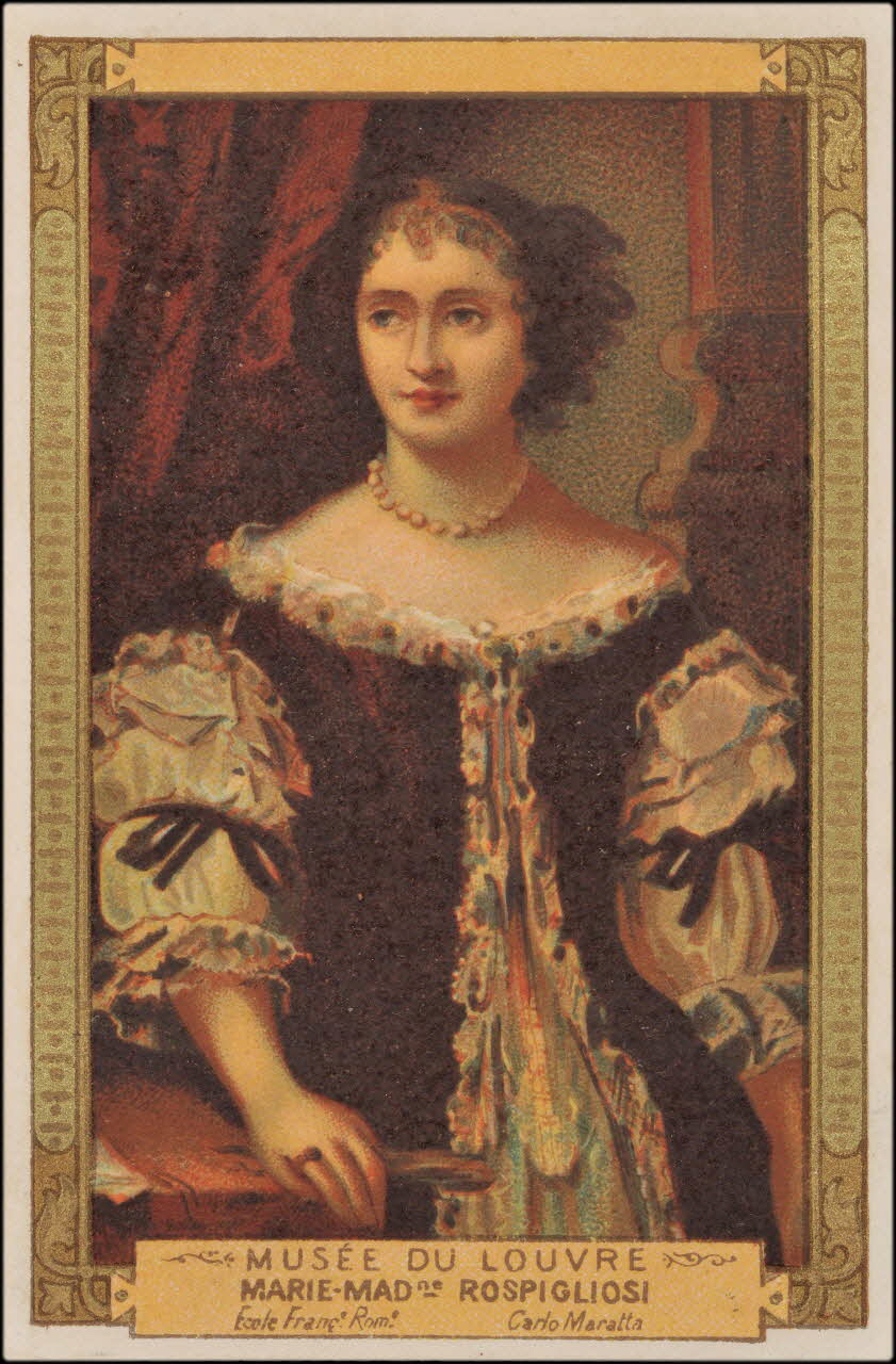 Maratta Carlo ; Romanet carte réclame chromo Paris 1877-1907 1995.1.413.46 Photo