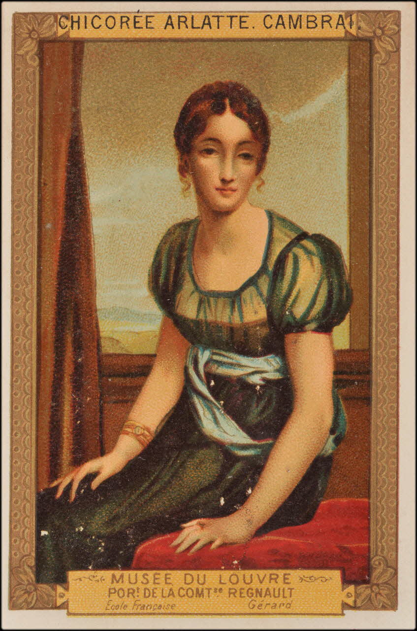 Gérard François ; Romanet carte réclame chromo Paris 1877-1907 1995.1.413.57 Photo