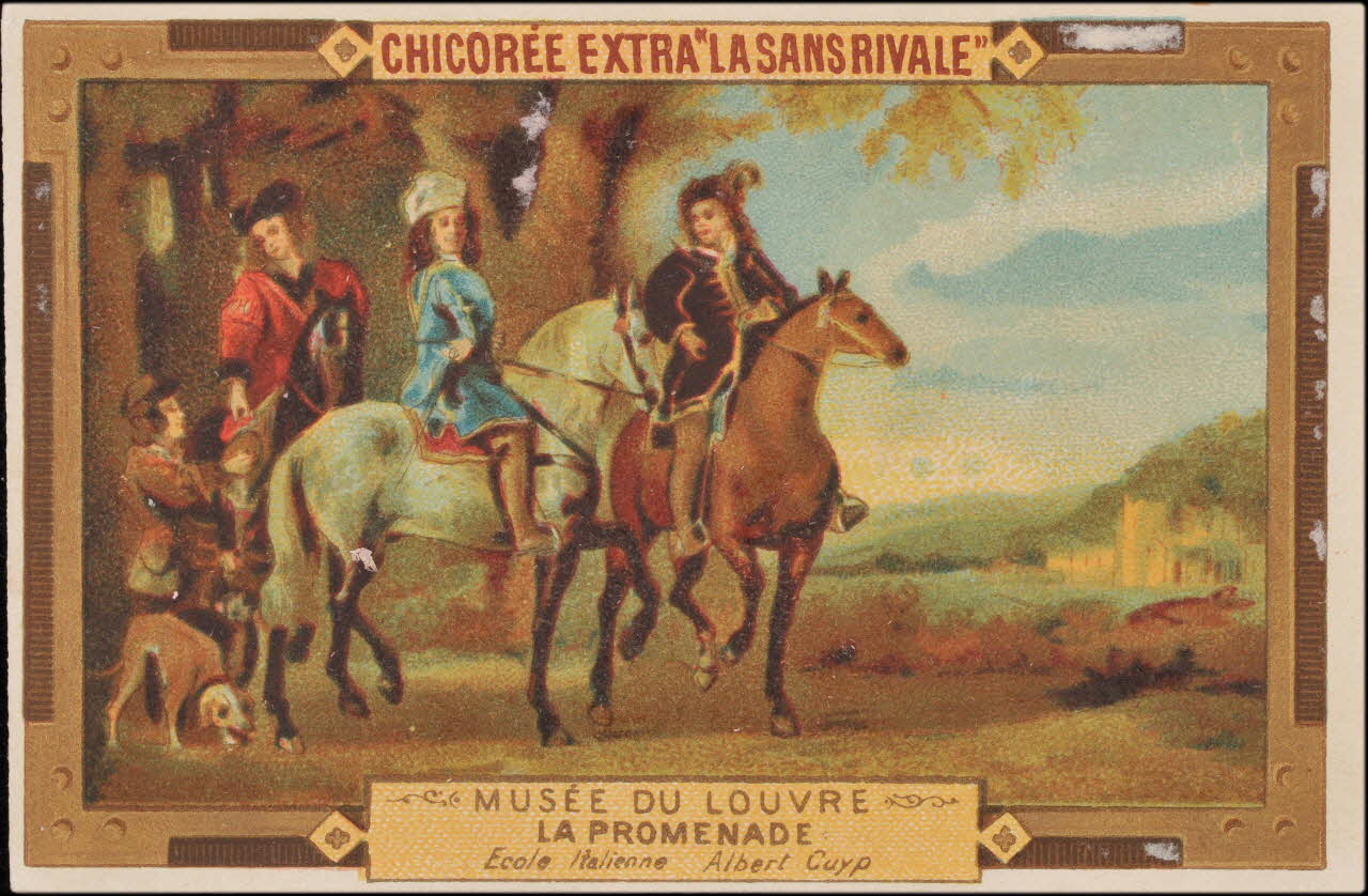Cuyp Albert ; Romanet carte réclame chromo Paris 1877-1907 1995.1.413.63 Photo