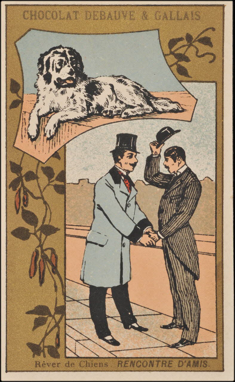 Romanet carte réclame chromo Paris 1877-1907 1995.1.414.11 Photo